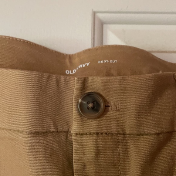NWOT Old Navy Bootcut Khakis - Picture 2 of 2